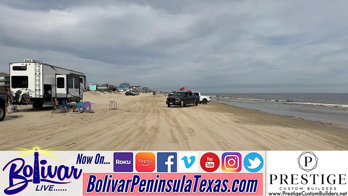 Spring Break 2024 Beachfront In Crystal Beach, Texas.