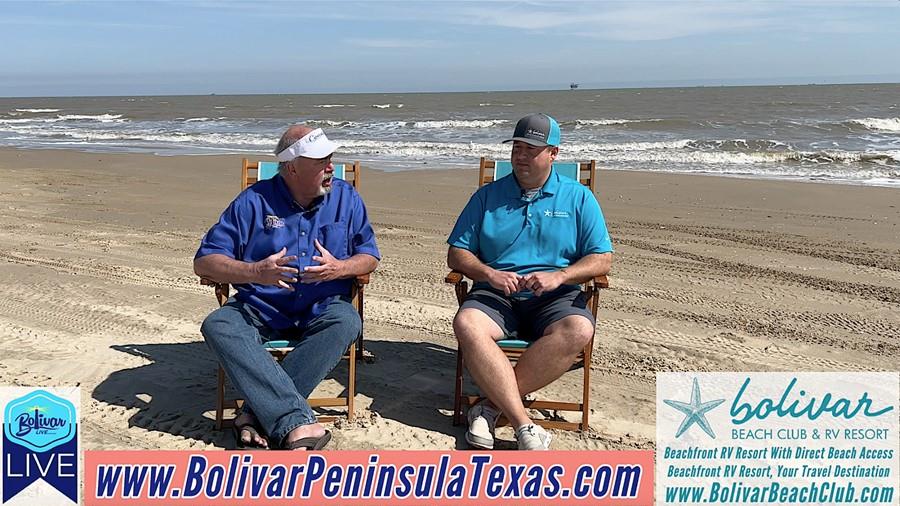 Spring Break At Bolivar Beach Club, In Crystal Beach, Texas.