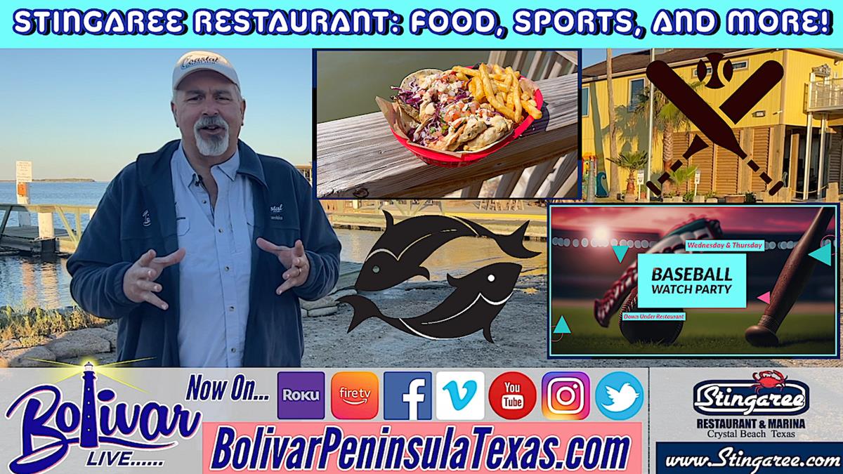 Stingaree Restaurant And Marina, Great Food, Views, Sports, And More!