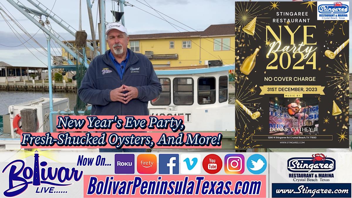 Stingaree Restaurant And Marina, New Year's Eve Party, Fresh Seafood, And More!
