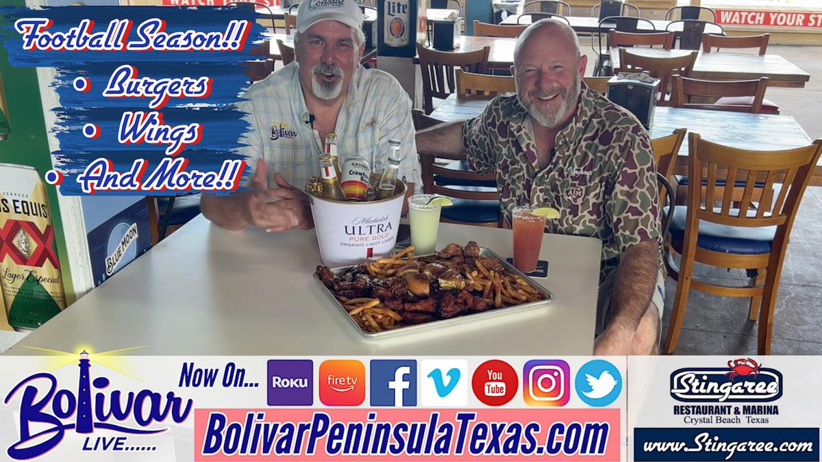 Stingaree Restaurant, Football Season, Food, And More!