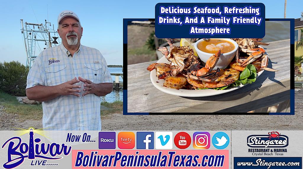 Stingaree Restaurant, Fresh Seafood, Free Sunsets, And Frosty Muggaritas With Live Music.