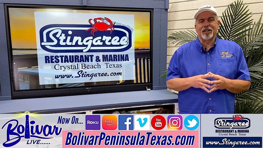 Stingaree Restaurant, Spring Break Weekend Fresh Seafood, Sunsets, and Free Live Music.