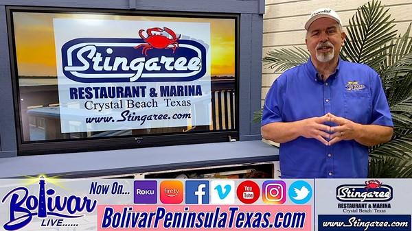 Stingaree Restaurant, Spring Break Weekend Fresh Seafood, Sunsets, and Free Live Music.