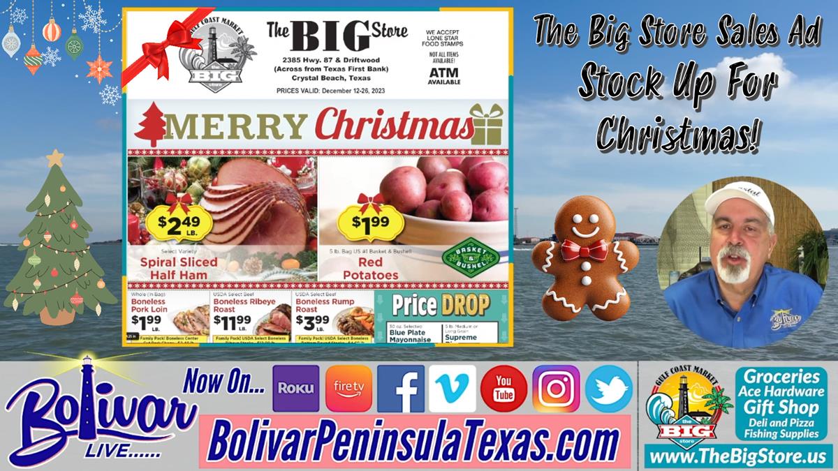 Stock Up For Christmas With These Sales At The Gulf Coast Market.