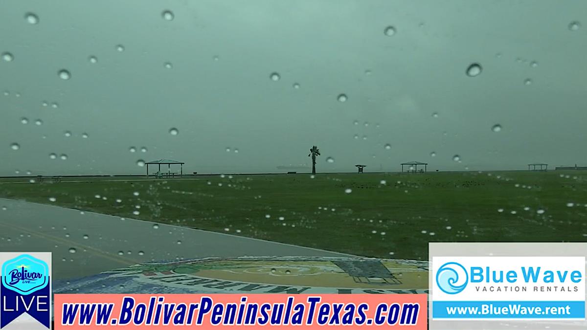 Storms Building Offshore Of Galveston, Texas.