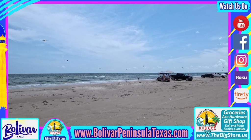 Summer Time Fun Beachfront, On The Upper Texas Coast, Bolivar Peninsula.