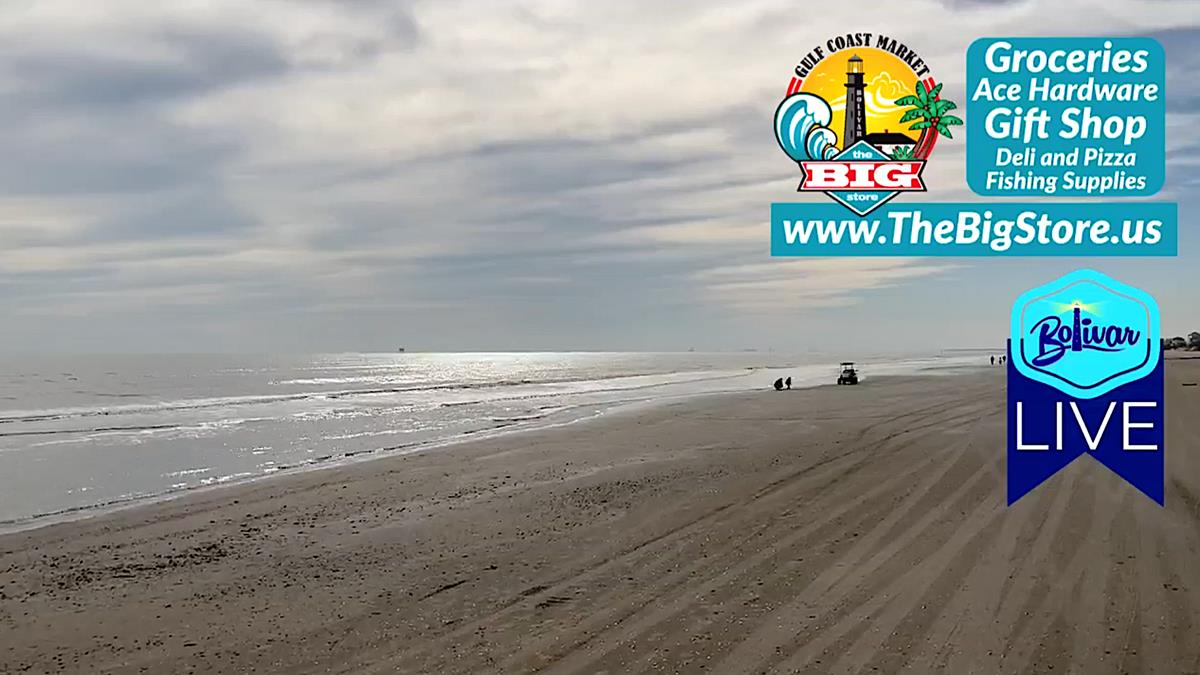 Sunday Afternoon View Beachfront, On Bolivar Peninsula