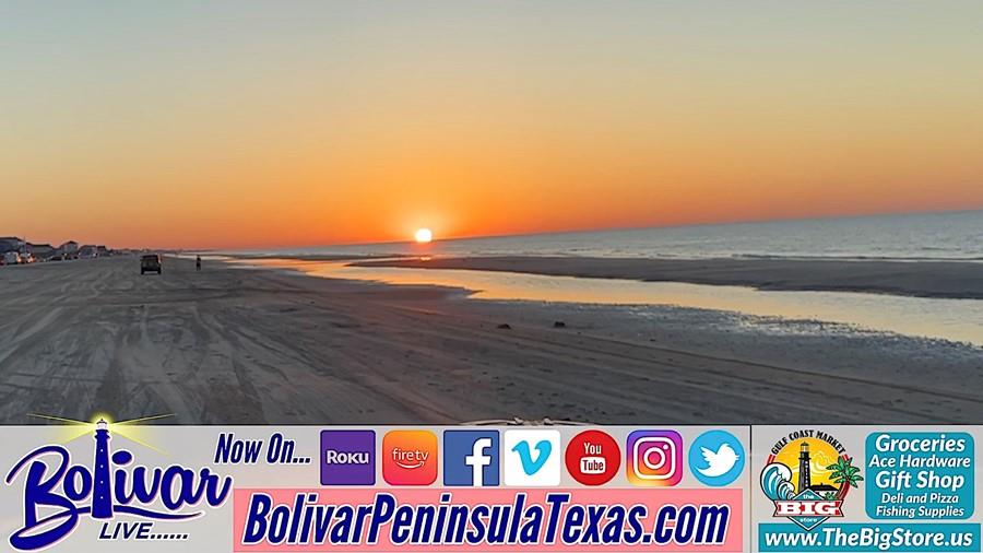 Sunday Funday Sunrise In Crystal Beach, Texas