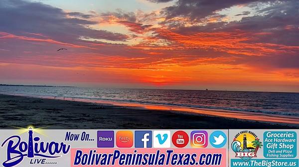 Sunday Funday With A Painted Sky Beachfront In Crystal Beach, Texas.