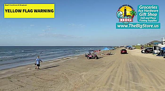 Sunday Morning Drive Beachfront In Crystal Beach, Texas!