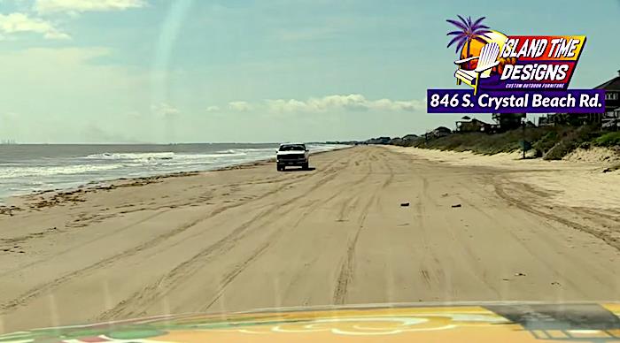 Sunny Skies Beach Side On Bolivar Peninsula!