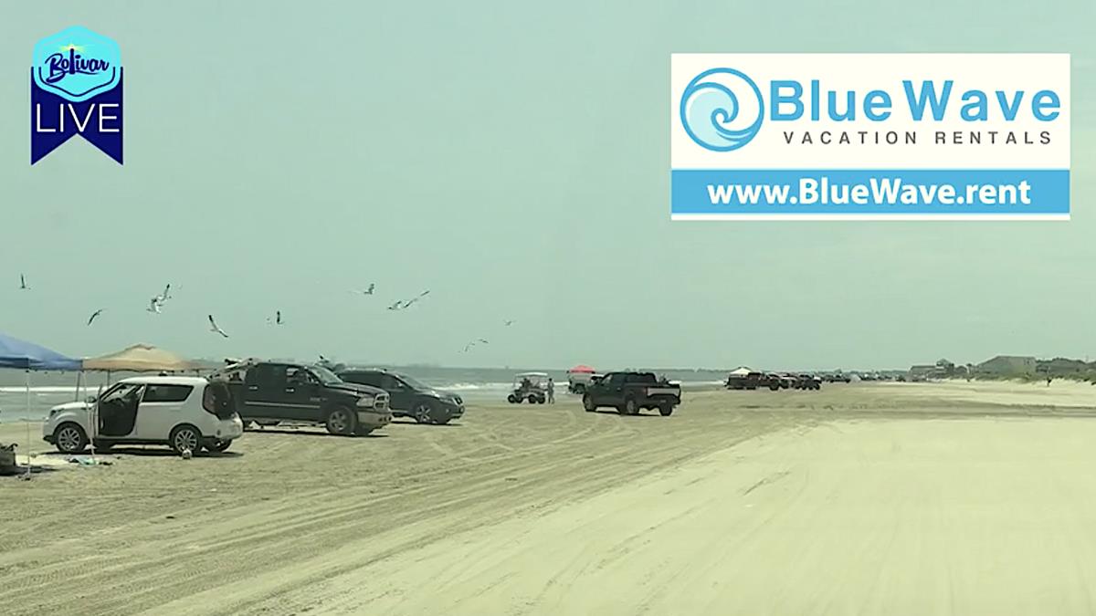 Sunny Skies In Paradise On Bolivar Peninsula.