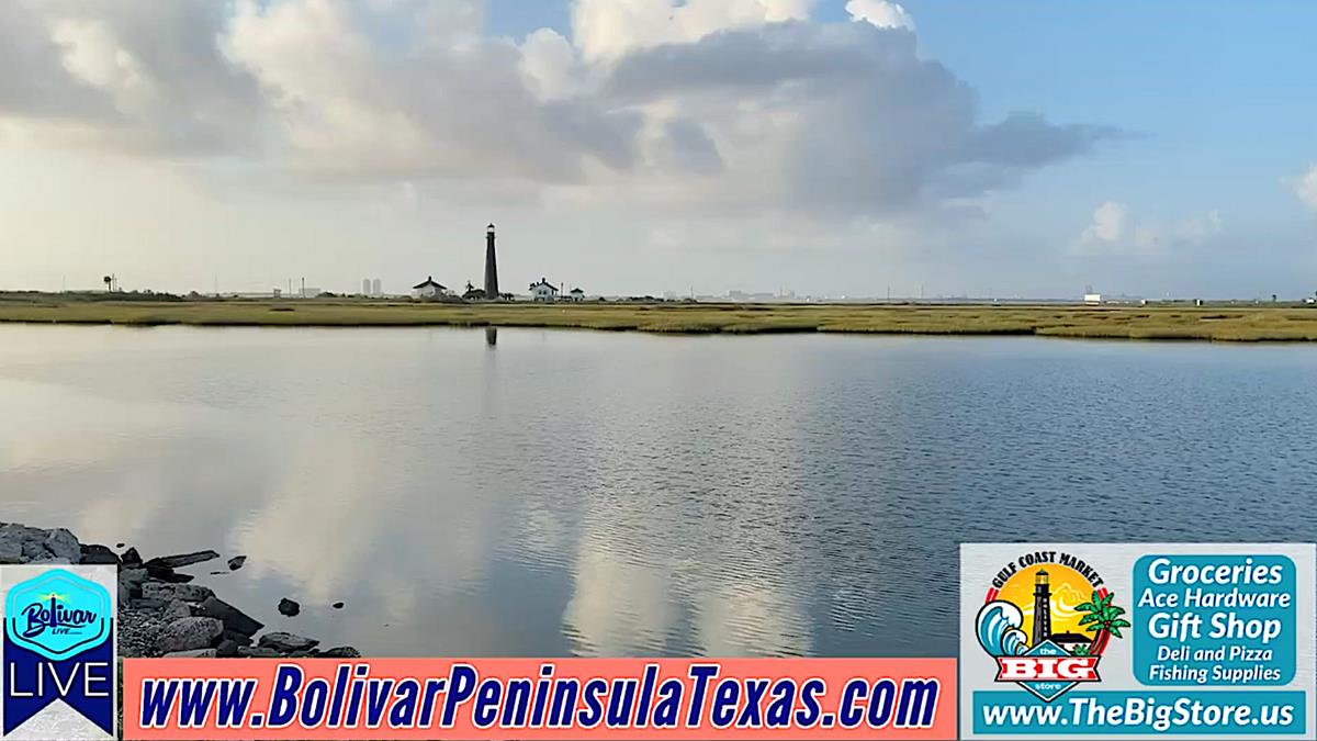 Sunrise, The View, and Lighthouse Too On Bolivar Peninsula.
