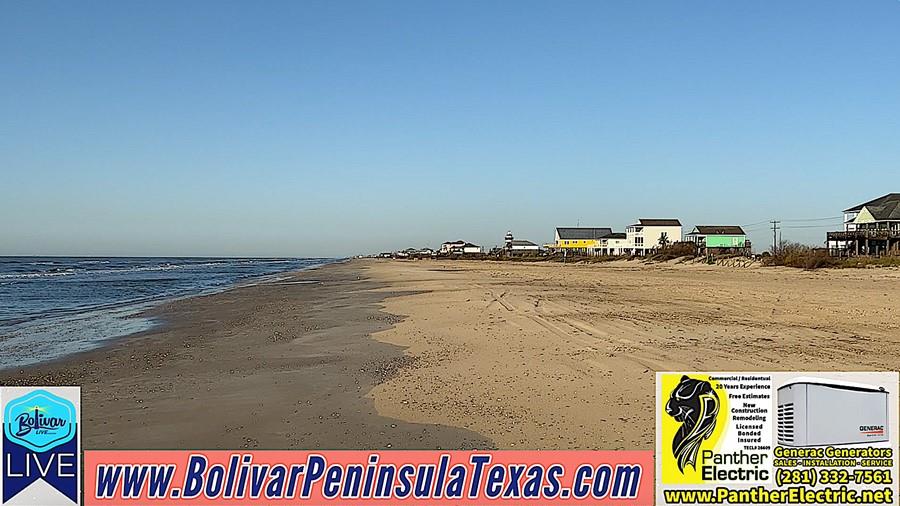 Take A Drive On the Quiet Part Of The Beach, On Bolivar Peninsula.