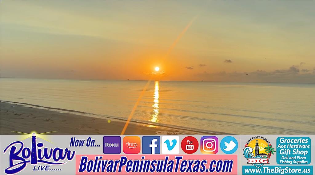 Take A Fall Beach Vacation On Bolivar Peninsula, Take In Our Sunrise With, Coffee In Hand