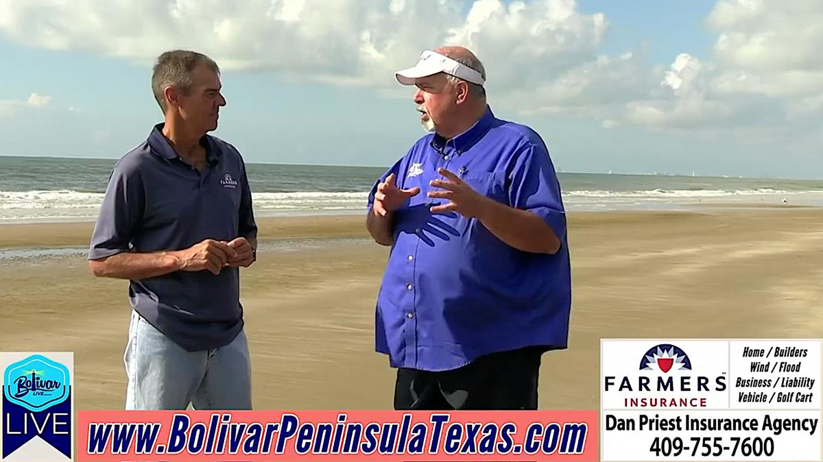 Team Bolivar Peninsula Welcomes, Dan Priest Insurance Agency.