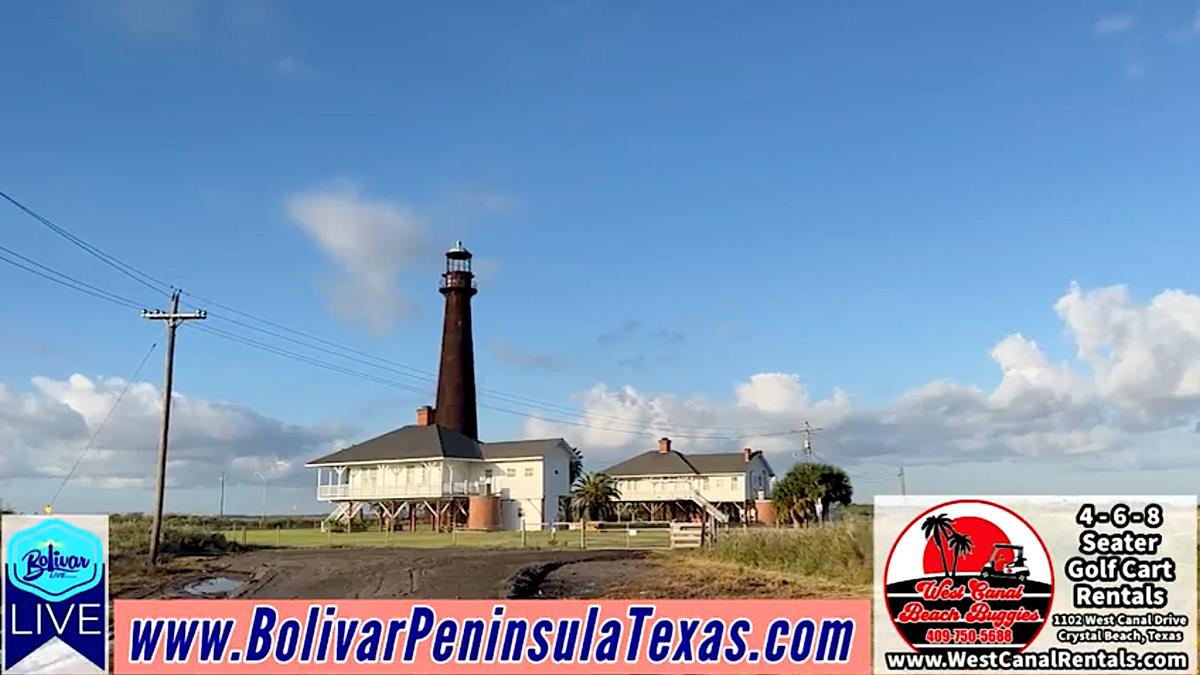 Texas Fall Vacation Destination On The Upper Texas Coast, Bolivar Peninsula.
