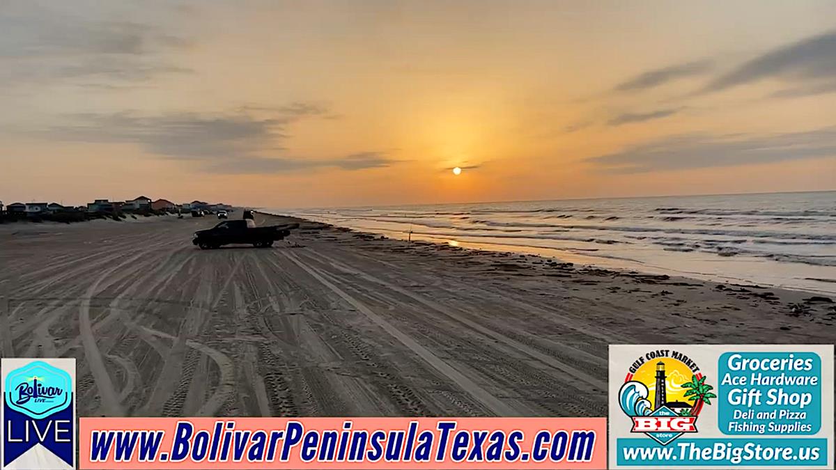 Thank You Easter Weekend Visitors To Bolivar Peninsula. 