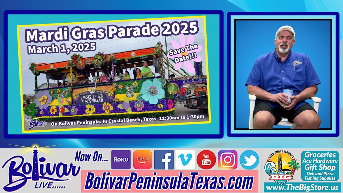 The Bolivar Peninsula 2024 Mardi Gras Parade Recap!