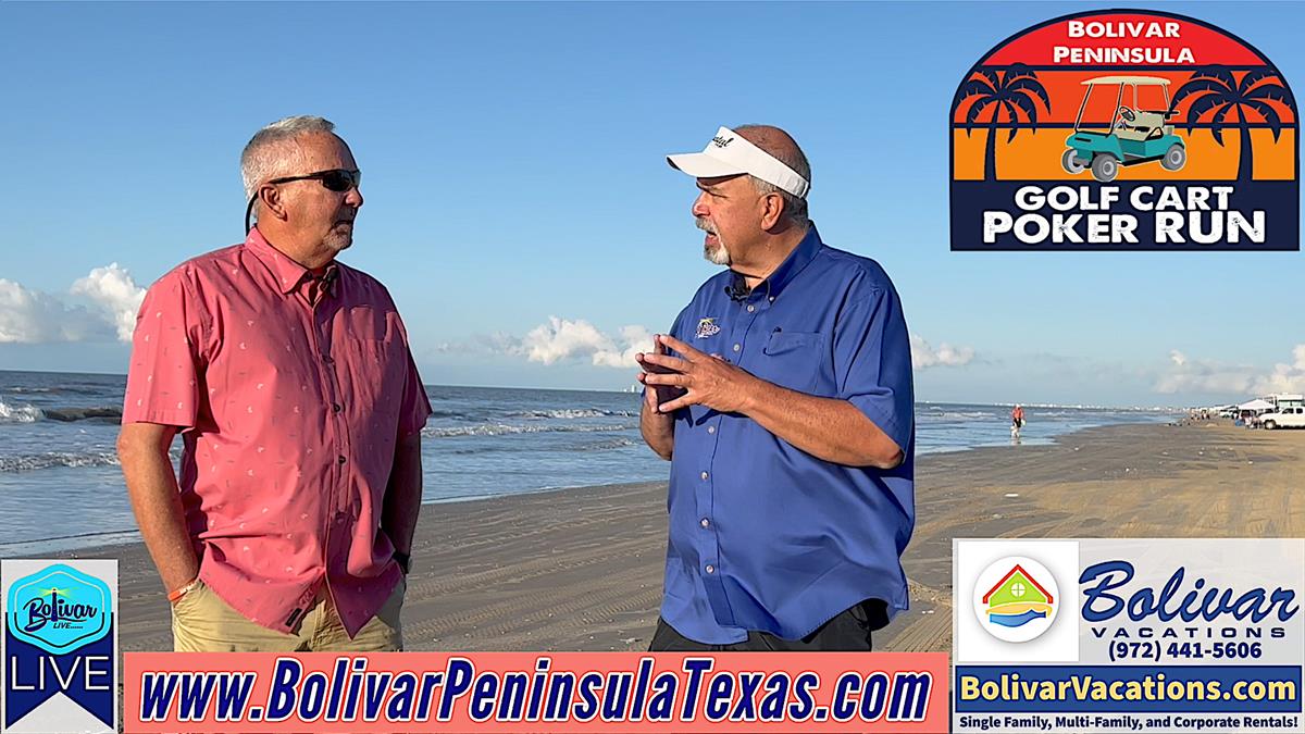 The Golf Cart Poker Run Is Back In 2022 On Bolivar Peninsula.