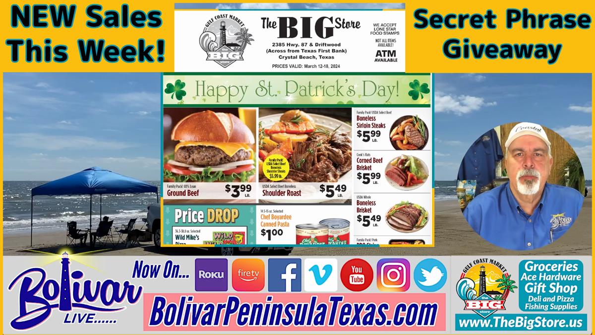 The NEW Big Store Ad For This Week, And The Secret Phrase Giveaway!