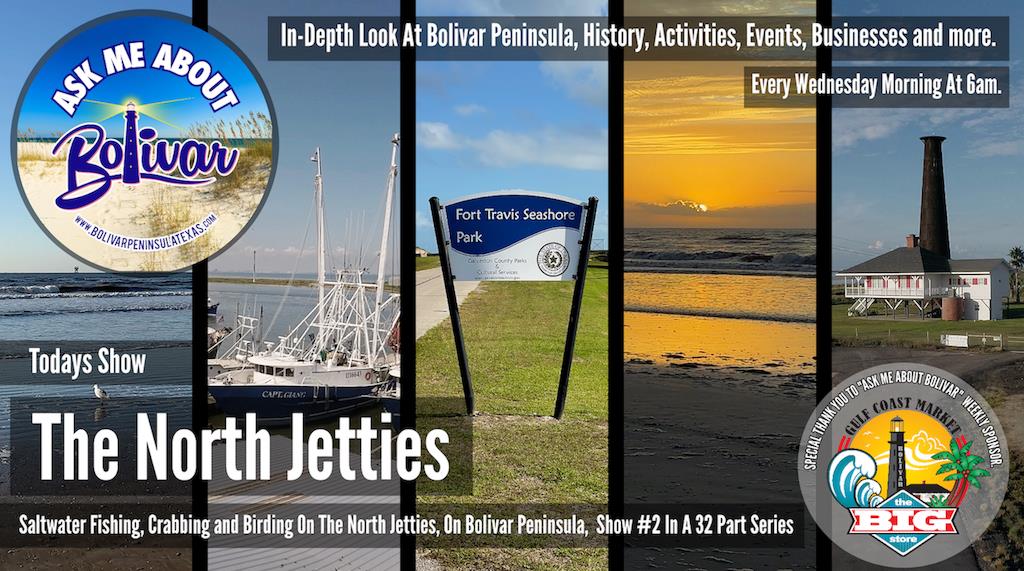 The North Jetties, Saltwater Fishing, Crabbing, and Birding.