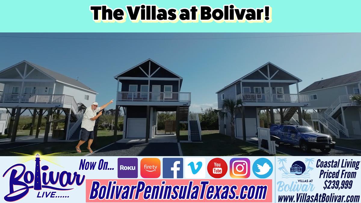 The Villas at Bolivar, New Development On The Upper Texas Coast.