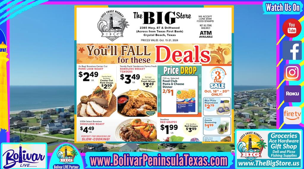 This Week’s Big Store Grocery Ad Don’t Miss These Deals This Fall!