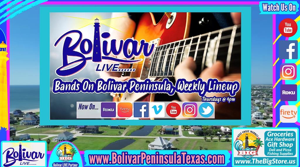 This Weeks Line Up Of Bands And Up Coming Events On Bolivar