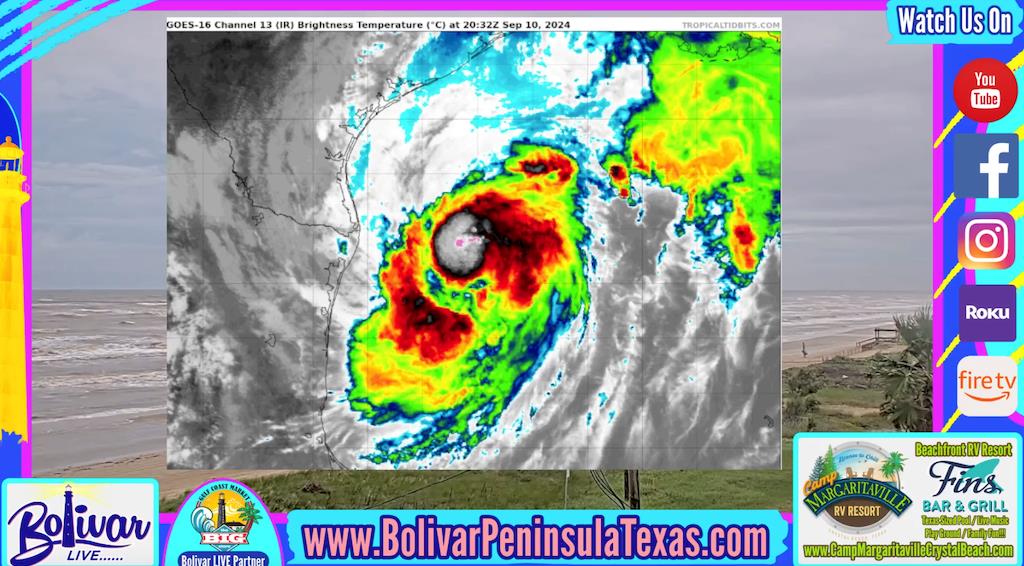 Tropical Storm Francine, 4pm Update- Makes Turn, Heading Towards Louisiana Landfall, Wednesday Ev…