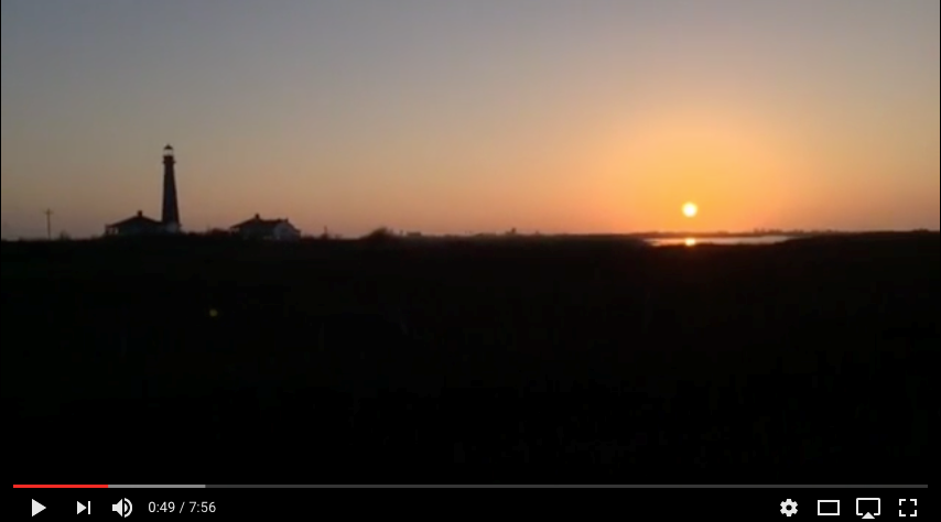 VIDEO: Crystal Beach Sunset and Bolivar Lighthouse Marsh.