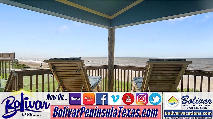 Vacation Rental Preview, Cottage Del Mar, On Bolivar Peninsula.