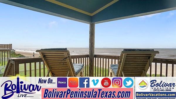 Vacation Rental Preview, Cottage Del Mar, On Bolivar Peninsula.