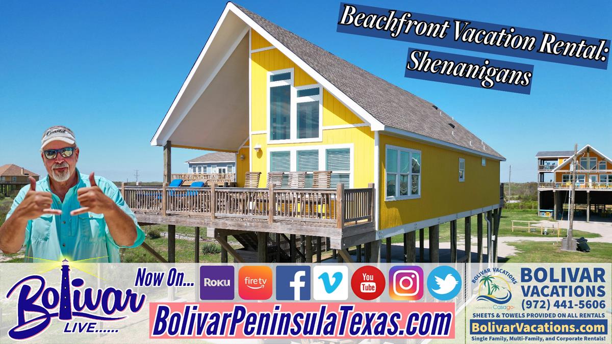 Vacation Rental Preview With Bolivar Live, Shenanigans.
