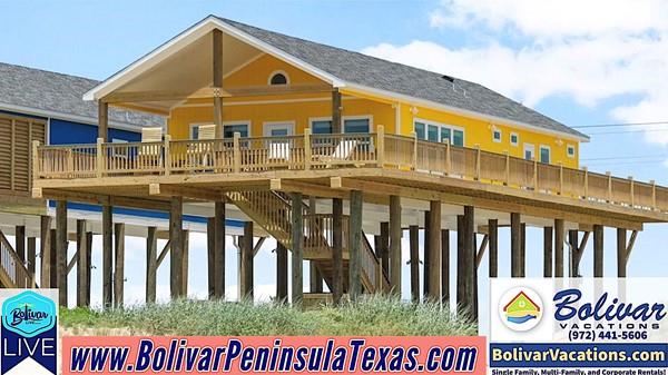 Vacation Rental Preview, Yellow Rose, Beachfront.