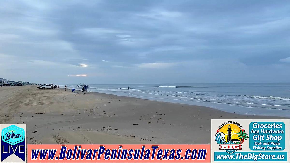 Weather, Beachfront, Labor Day Weekend 2022 On Bolivar Peninsula.