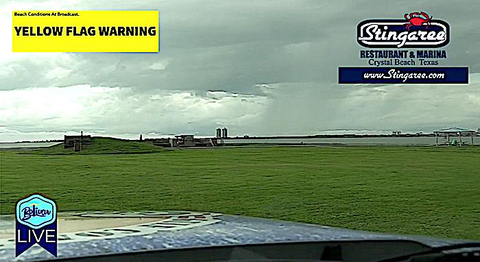 Weather Moving Into The Bolivar Peninsula, Watch The Sky!