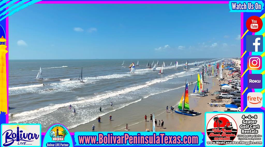 Weekend Outlook And The Bolivar Rig Run 2024 In Crystal Beach, Texas.