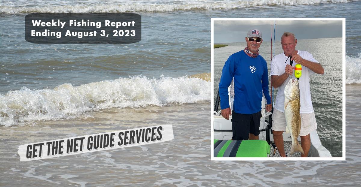 Weekly fishing report ending August 3, 2023