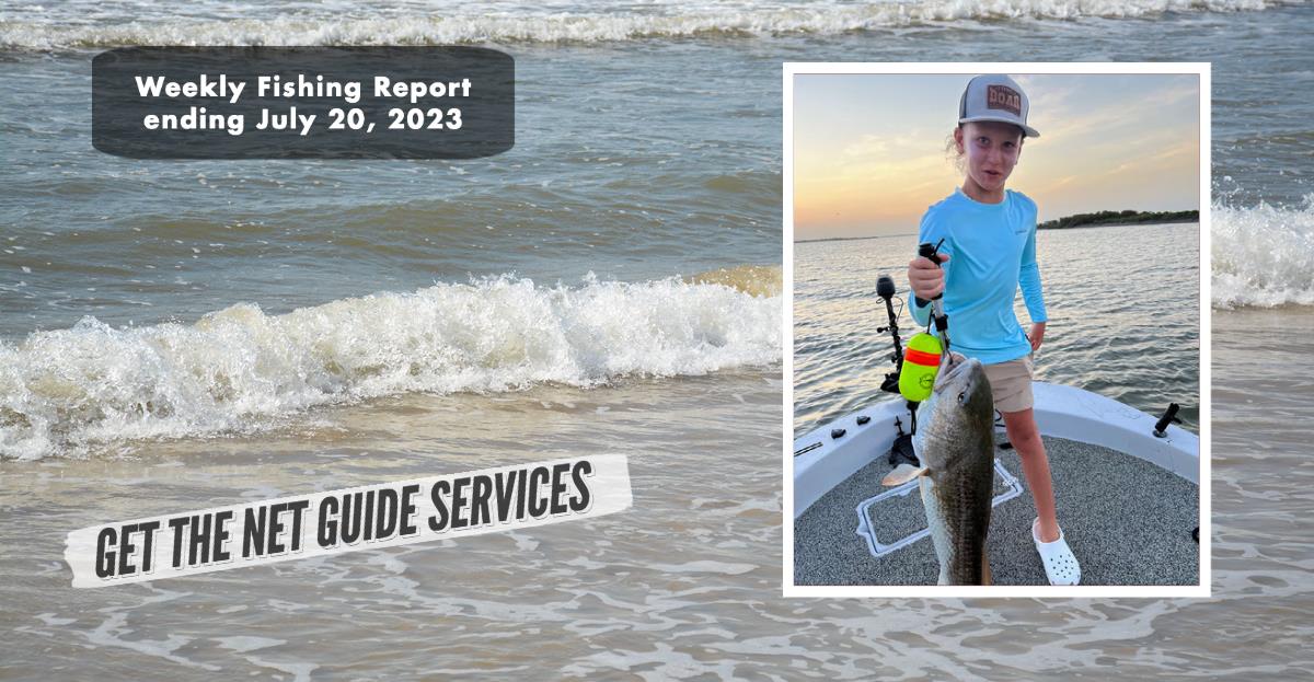 Weekly fishing report ending July 20, 2023