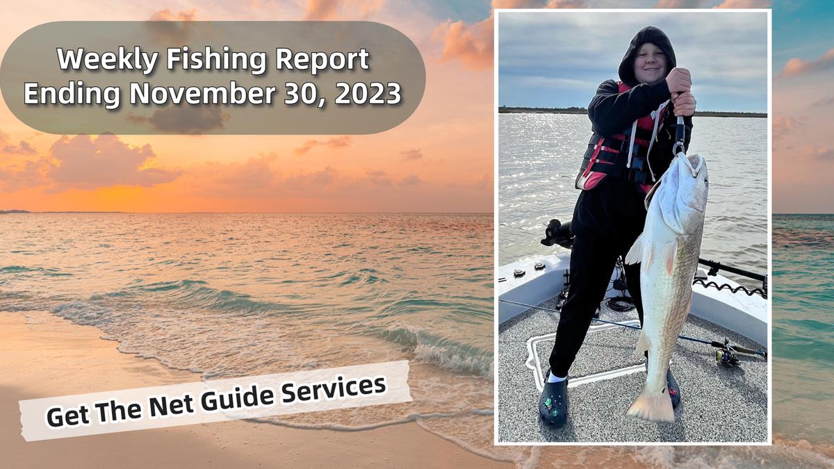 Weekly fishing report ending November 30, 2023.