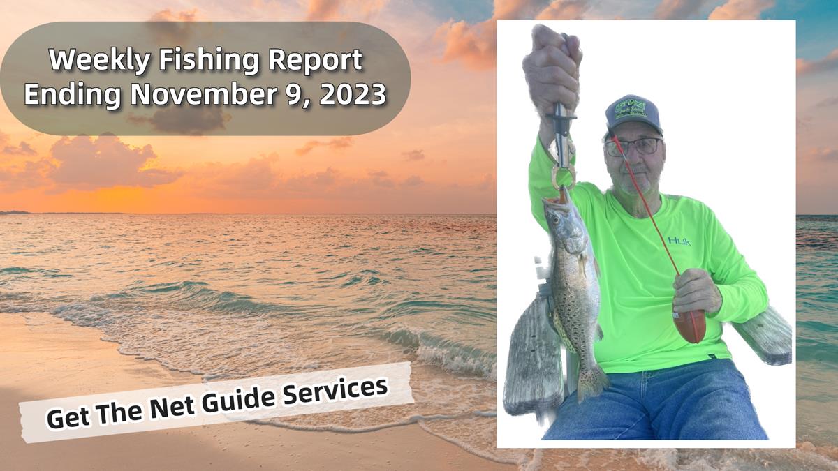 Weekly fishing report ending November 9, 2023