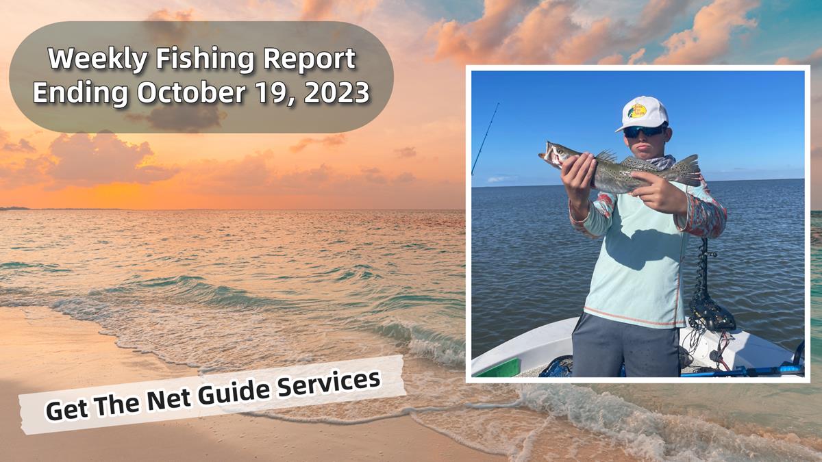 Weekly Fishing Report Ending October 19, 2023.