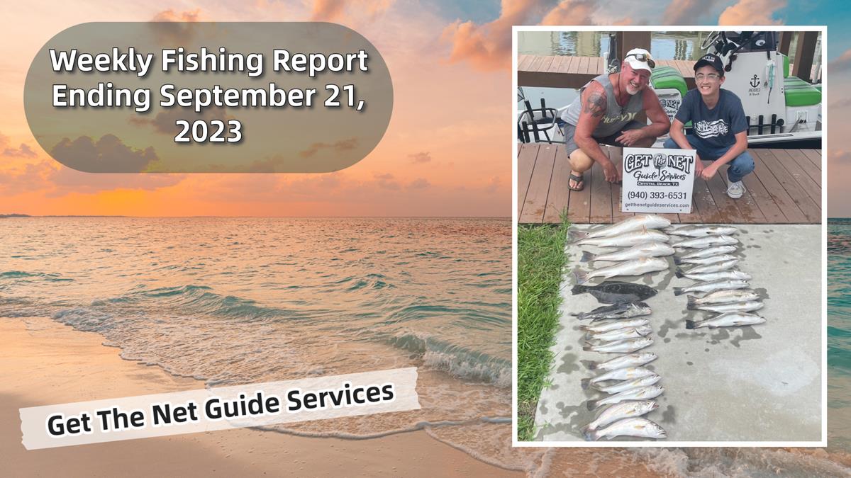 Weekly fishing report ending September 21, 2023