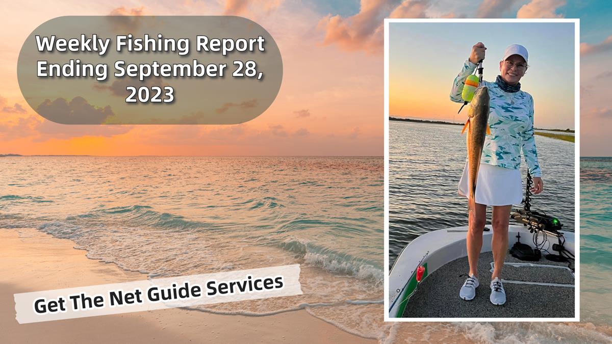 Weekly fishing report ending September 28, 2023.