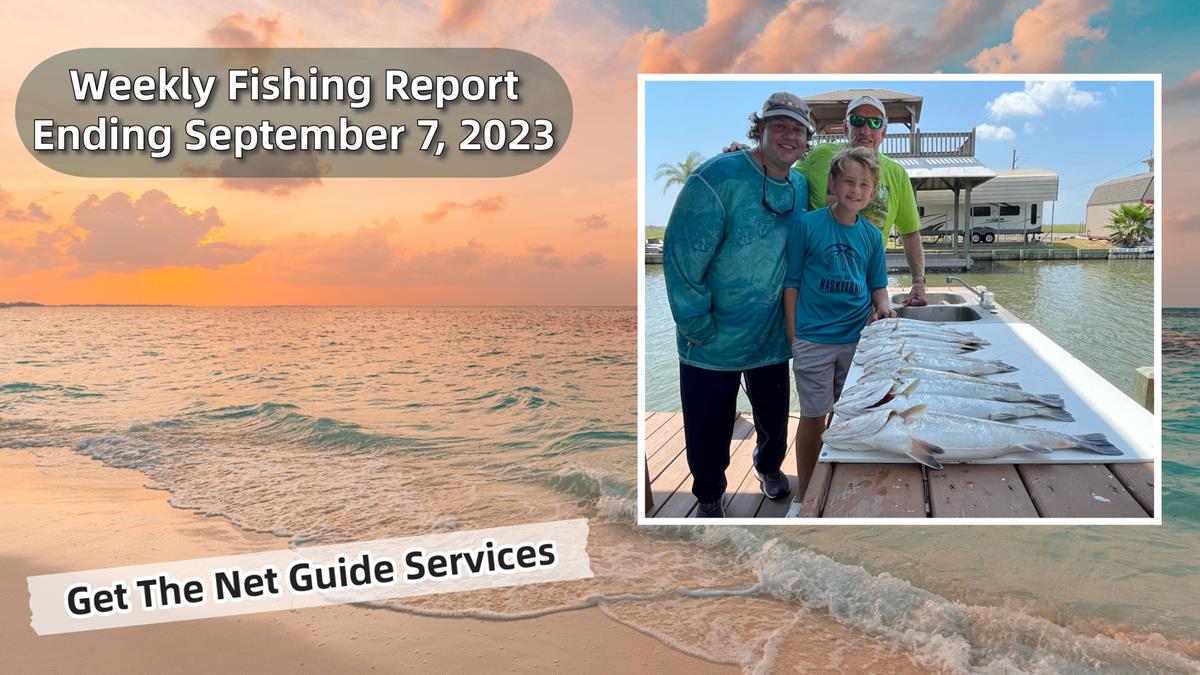 Weekly fishing report ending September 7, 2023