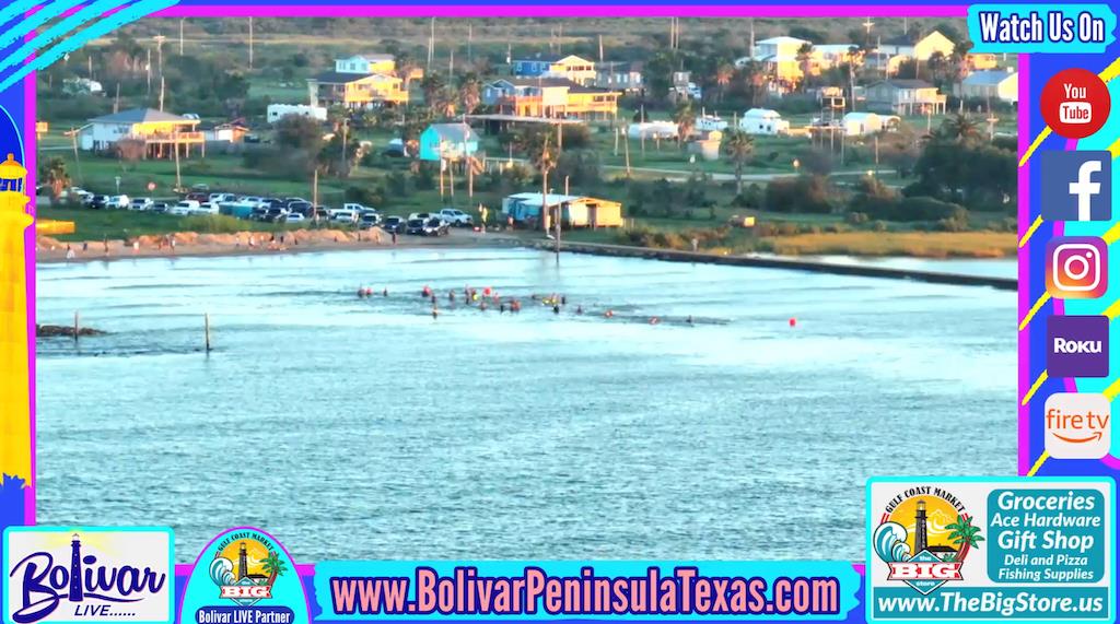 We're LIVE From Fort Travis For The Kickoff Of The 2024 Bolivar Live Triathlon.
