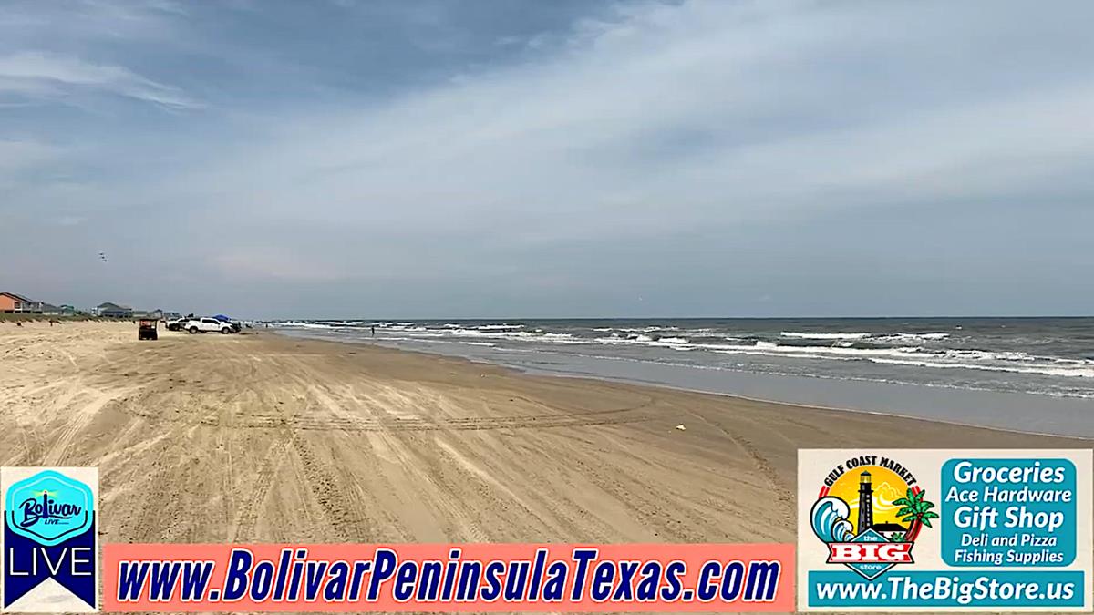 Winding Up For July 4th Weekend Beachfront On Bolivar Peninsula.