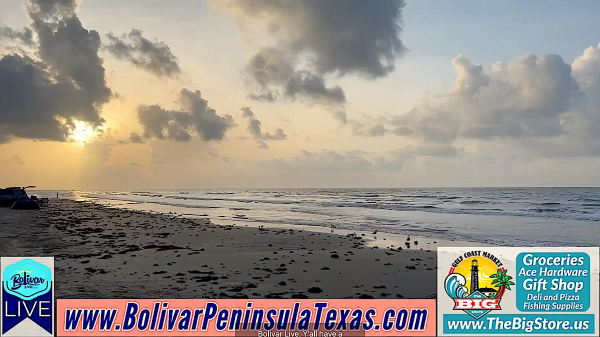 Winding Up For The Weekend On Bolivar Peninsula.